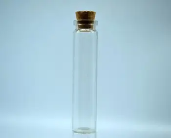 100 kozarcev 18*80 mm Majhno Stekleničko Drobne Jasno Prazno, ki Želijo Stekla Sporočilo Tehtnica Z Zamaškom iz Plute mini Zabojnikov dekoracijo vzorec kozarci