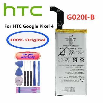 100% Prvotne 2800mAh G020I-B Baterija Za HTC Google Pixel 4 Pixel4 G020IB Mobilni Telefon Zamenjava vgrajene Baterije Batteria