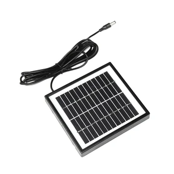 12V 2W Sončne celice, Sončni Vrt Svetlobe Plošča DIY Deli DC Vrata Sončne celice, Baterijski Modul za Polnilnik Baterije