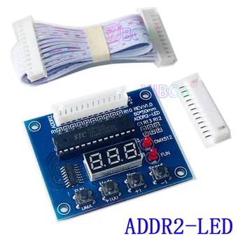 ADDR2-LED DMX krmilnik DMX-Releji,DMX512, da ADDR2 12pin žice Za RGB LED Krmilnik,LED Trakovi,LED Žarnice,Luči, trak
