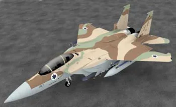DIY Igrače Za 3D Papir Model Lovsko letalo F-15