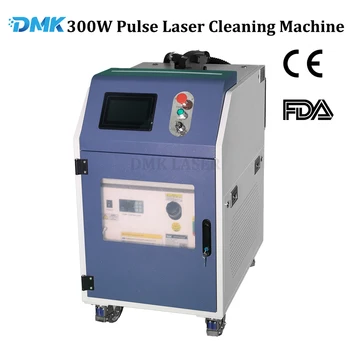 DMK 300W Pulse Laser Čistilo Lasersko Čiščenje Stroj za Vodno Hlajenje Laserski Odstranjevalec Rje Za Barve, Oksidant, Odstranjevanje Smole