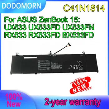 DODOMORN 15.4 V 73Wh C41N1814 Laptop Baterija Za ASUS ZenBook 15 UX533 UX533FD UX533FN RX533 RX533FD BX533FD 4ICP4/73/110
