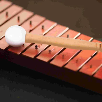 Meditacija Kristalno Skledo Glasbenih Instrumentov Gume Kladiva za Igranje Lesa Strani Glasno