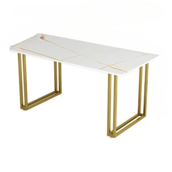 Nordijska minimalističen skrilavca jedilno mizo, svetlobno razkošje preprostega mizo, računalnik, mizi, mizo