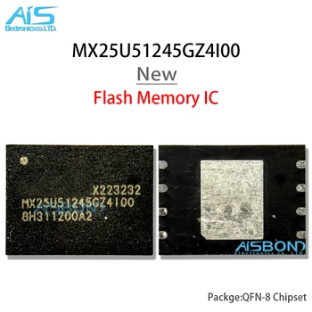 Novo MX25U51245GZ4I00 MX25U51245GZ4100 QFN-8 CMOS MXSMIO SERIJSKA FLASH POMNILNIK WSON-8 Chipset
