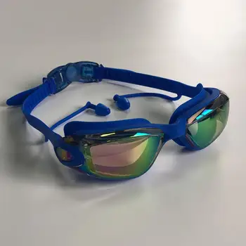 Odlično Polarizirana Glare-odporne Zrcali Široko Vizijo, Plavanje Očala, Plavanje Očala 4 Barve Udobno