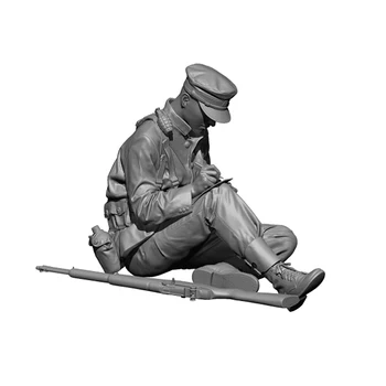 self-assembled Novo Nesestavljeni 1/35 stari človek bojevnik sit Smolo Slika Unpainted Model Komplet
