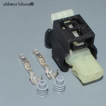 shhworldsea 2pin 1,2 mm za Audi auto električni ohišje vtiča plastičnih nepremočljiva napeljava priključek za kabel 805-120-522