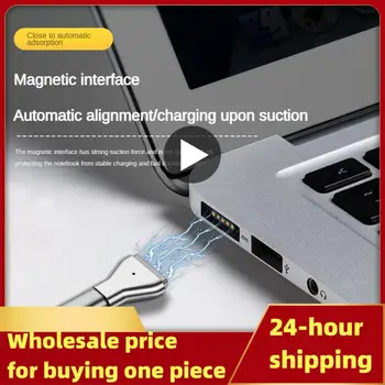 Tip C Magnetno USB PD Adapter za 1 2 MacBook USB, C Ženske Hitro Polnjenje Magnet Vtič Pretvornik Zlitine