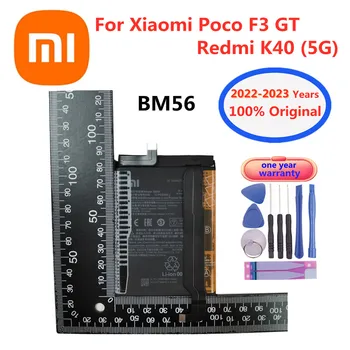 Xiao Mi 5065mAh BM56 Visoke Kakovosti Telefon Nadomestna Baterija Za Xiaomi Mi Poco F3 GT Redmi K40 5G Gaming Baterije za ponovno Polnjenje