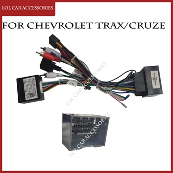 Za Chevrolet Cruze / Aveo / Trax 2008-2014 Avto Avdio GPS Mp5 Predvajalnik DVD-jev Android Napajalni Kabel Canbus nadzorni Plošči Napeljava varnostni Pas